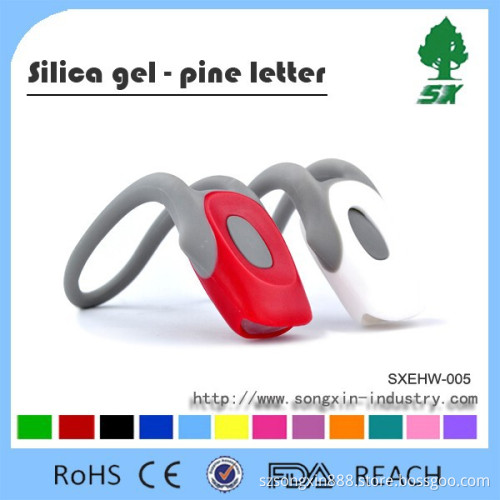 Wholesale Price Hot Selling Silicone LED bicycle Front Light/Warning light with multi colors